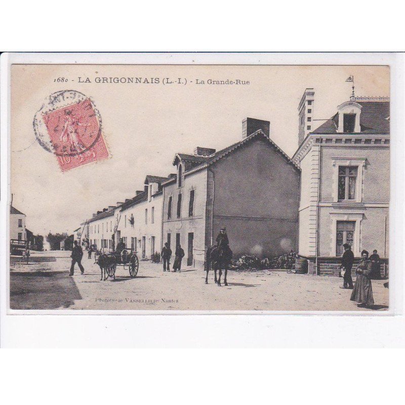LA GRIGONNAIS: la grande-rue - très bon état