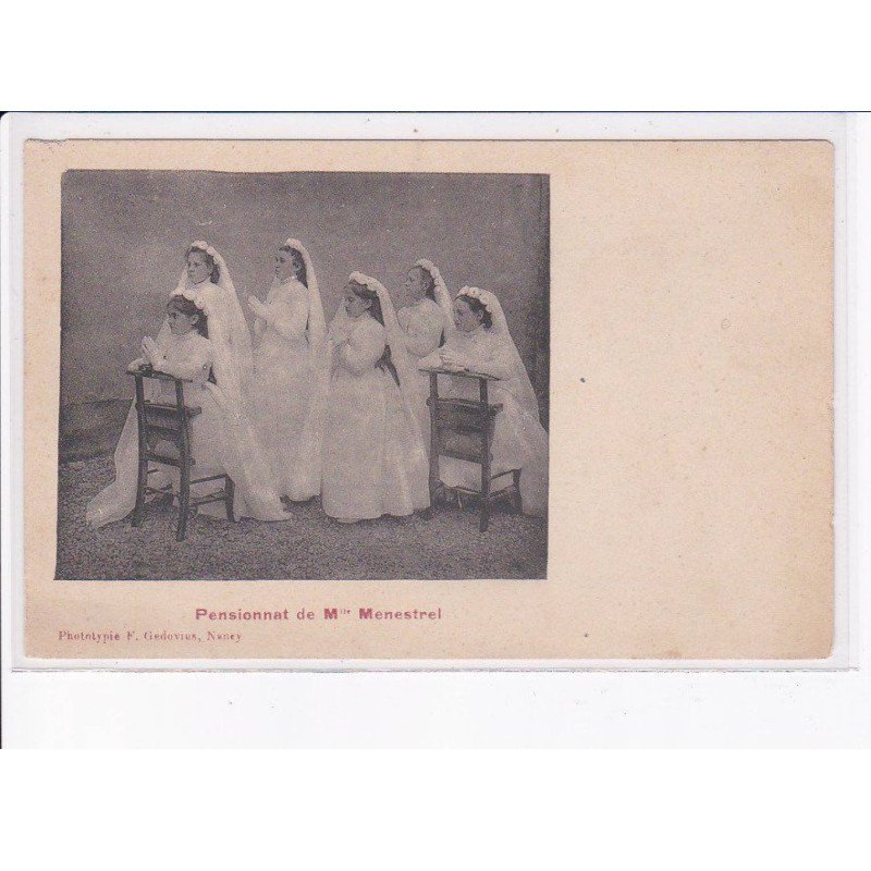 NANCY: pensionnat de Mlle Menestrel - très bon état