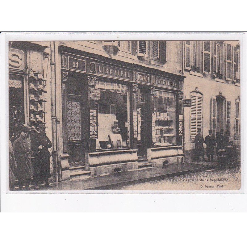 TOUL: librairie Donnont papeterie - état