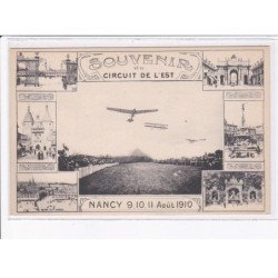 NANCY: aviation, souvenir du circuit de l'est, 1910 - très bon état