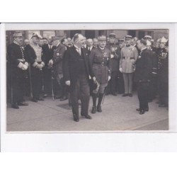LONGWY: cérémonie à l'inauguration du monument du souvenir français 4CPA - très bon état
