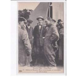 NANCY: aviation, cricruit de l'est 1910 deuxième étape, Aubrun monoplan blériot - très bon état