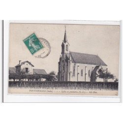 FONTGUENAND : eglise et presbytere - tres bon etat