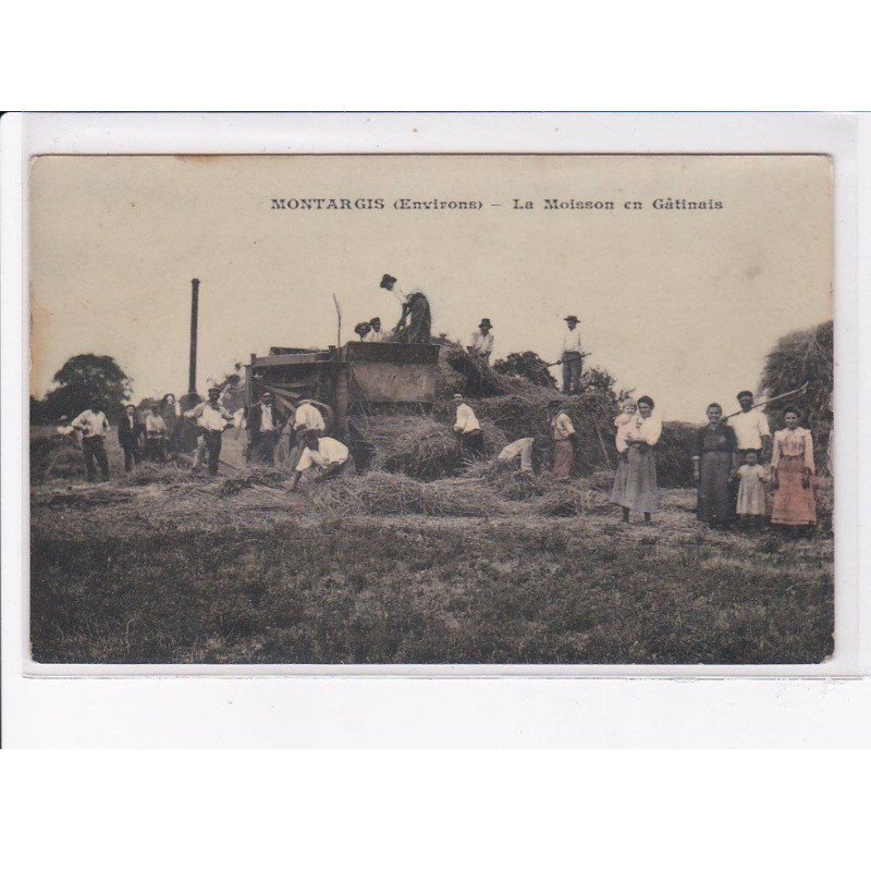 MONTARGIS: la moisson en gâtinais - très bon état