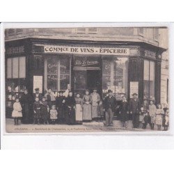 ORLEANS: commerce de vins, épicerie - état