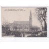 COULMIERS: la place de l'église le jour de l'anniversaire de la bataille du 9 novembre 1970 - très bon état