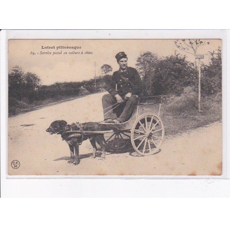 LOIRET: service postal en voiture à chien - état