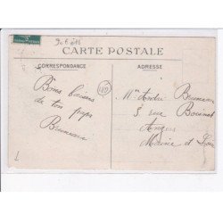 GIEN: comice agricole du 16 août 1908, concours de voitures à chiens décorées - état