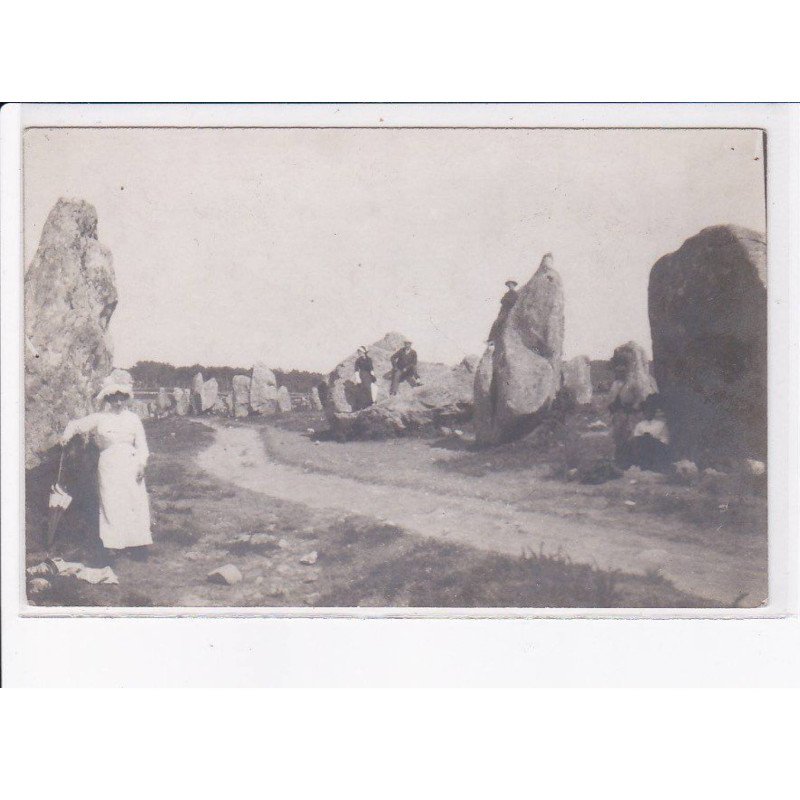 MORBIHAN: menhirs - très bon état