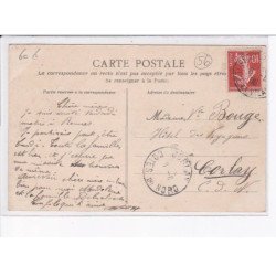 LA GACILLY: rue neuve, l'arrivée du courrier, attelage - très bon état