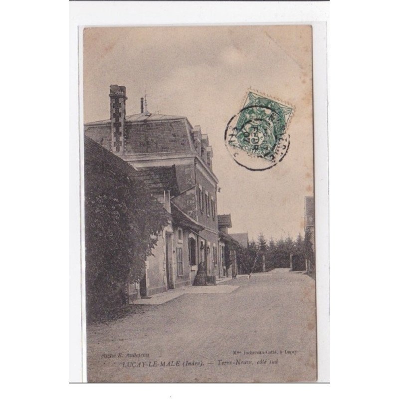 LUCAY-le-MALE : terre-neuve, coté-sud - tres bon etat