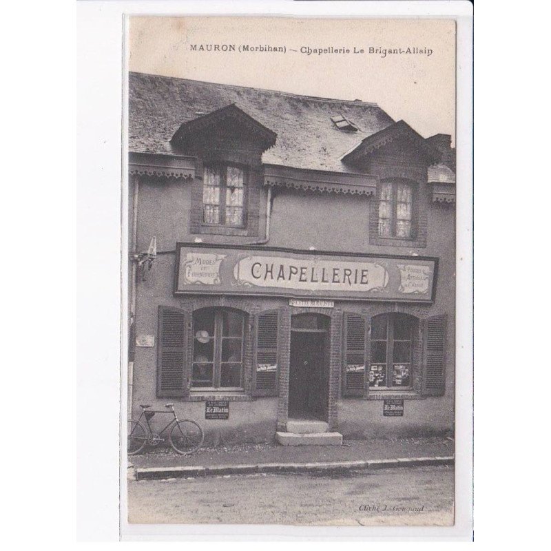 MAURON: chapellerie le brignant-allain - état