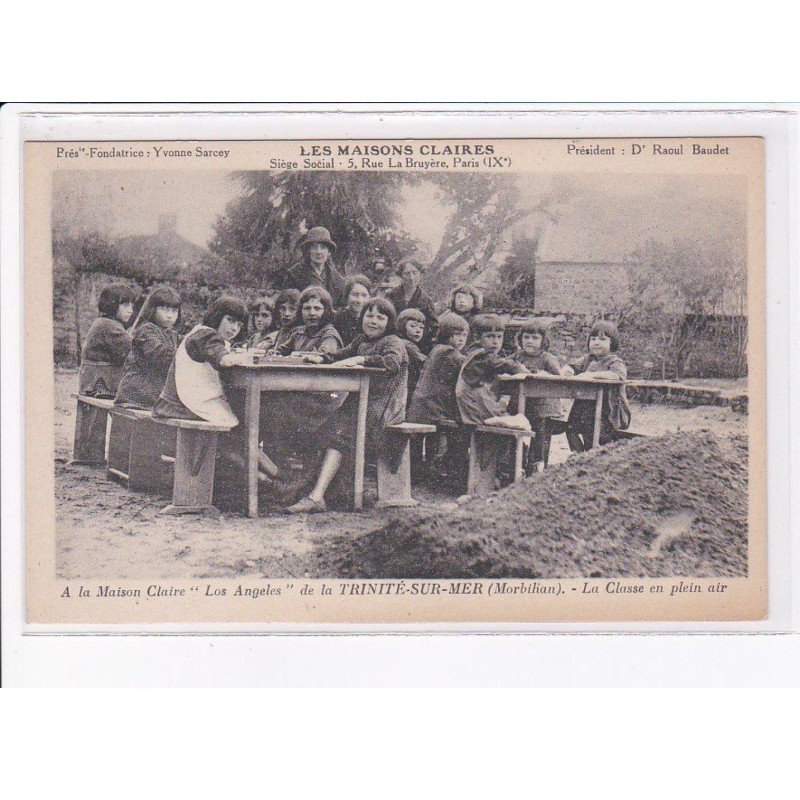 TRINITE-sur-MER: les maisons claires "los angeles" la classe en plein air - très bon état