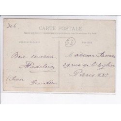 VANNES: coin de la place cabello un jour de foire - très bon état