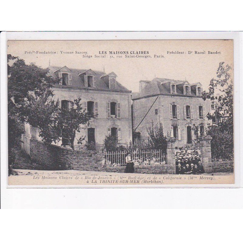 LA TRINITE-sur-MER: les maisons claires - très bon état