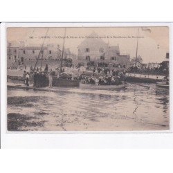 LARMOR: le clergé de grèves et les pélerins au retour de la bénédiction des courreaux - très bon état