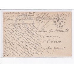 AURAY: propriété de moncan, filiale de l'hôpital 27, guerre 1914-1915 - très bon état