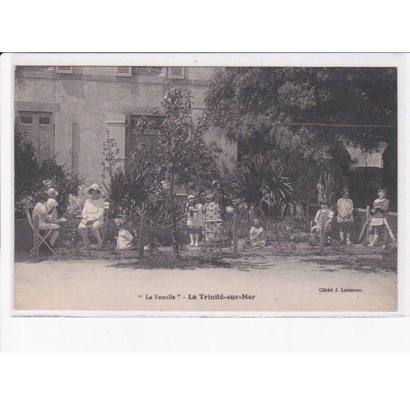 LA TRINITE-sur-MER: "la famille" - très bon état