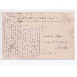 LE CROISIC: ruines d'un vieux corps de garde, au point culminant de la presqu'ile, automobile - très bon état