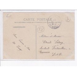 SAINT-AMAND-en-PUISAYE: un potier - très bon état