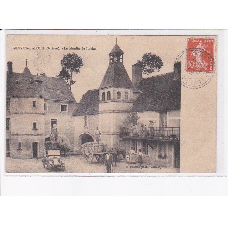MESVES-sur-LOIRE: le moulin de l'echo - état