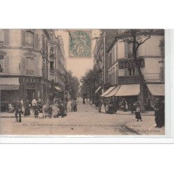 LE PERREUX - Avenue de la Station, la poste et l'avenue Ledru-Rollin - très bon état