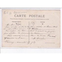 ARBOURSE: procession - bon état (un leger pli d'angle)
