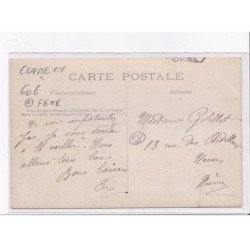 CLAMECY: fête, jeunes filles - très bon état
