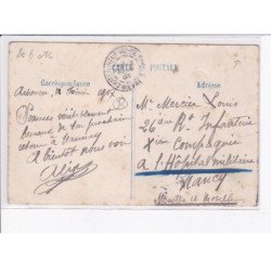 CHASNAY: rue n1, scène de village - état
