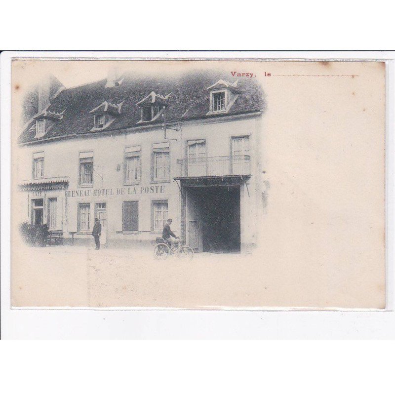 VARZY: gueneau hôtel de la poste, moto - très bon état