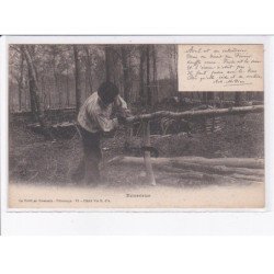 NIEVRE: écorceur, bois - très bon état