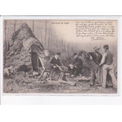 NIEVRE: devant la loge, bois - très bon état