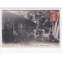 SAINT-HONORE-les-BAINS: le parc, allée du commerce, magasin de cartes postales - très bon état