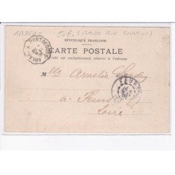 AMBERT: intérieur d'une fabrique de médailles (empaquetage) O.B. et Cie - très bon état (rare en couleur)