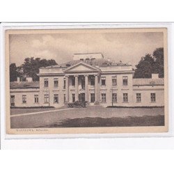 POLOGNE: WARSZAWA: VARSOVIE: belweder, belvédere  ( chateau )- très bon état