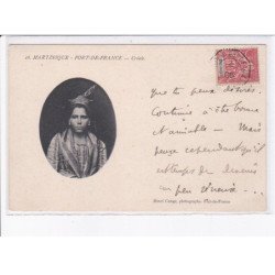 MARTINIQUE: FORT-de-FRANCE: créole - très bon état