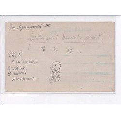 ARDENNES ou MARNE ou MEUSE: militaire, rats, forêt Argonne (chasse) - très bon état