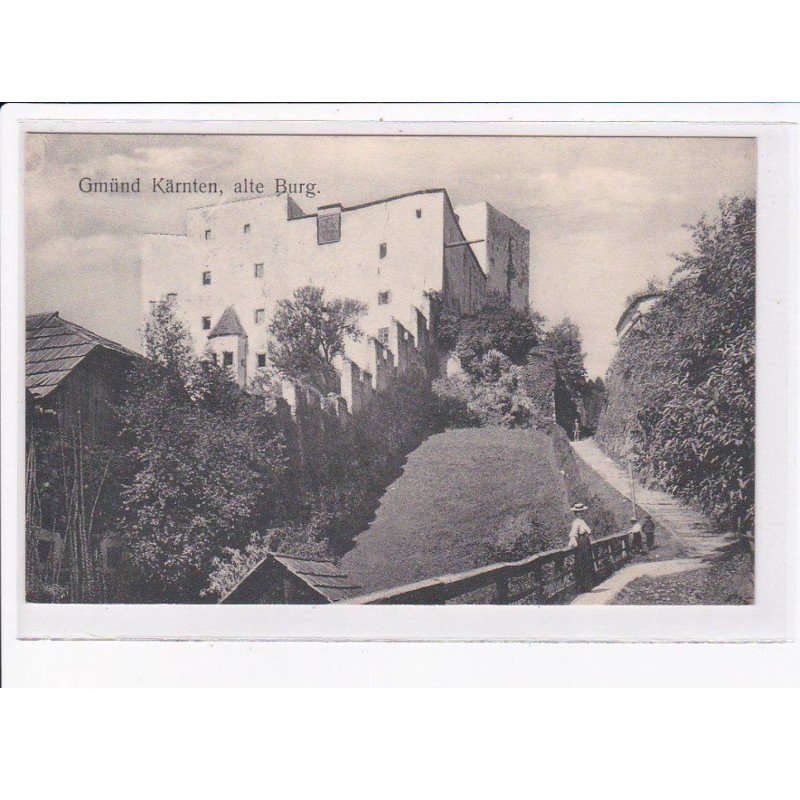 POLOGNE: GMUND: karnten, alte burg  ( chateau )- très bon état