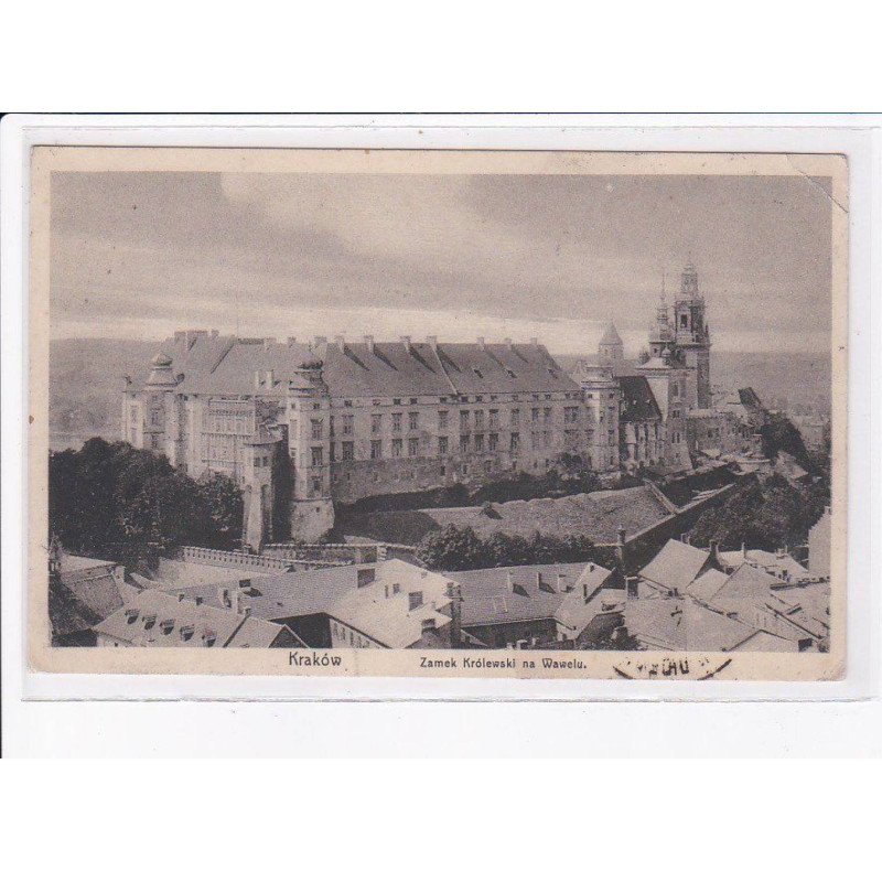 POLOGNE: KRAKOW: CRACOVIE: zamek krolewski na wawelu  ( chateau )- état