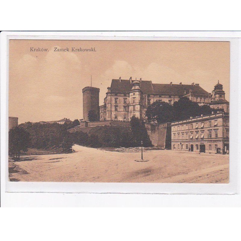 POLOGNE: KRAKOW: CRACOVIE: zamek krakowski ( chateau ) - très bon état