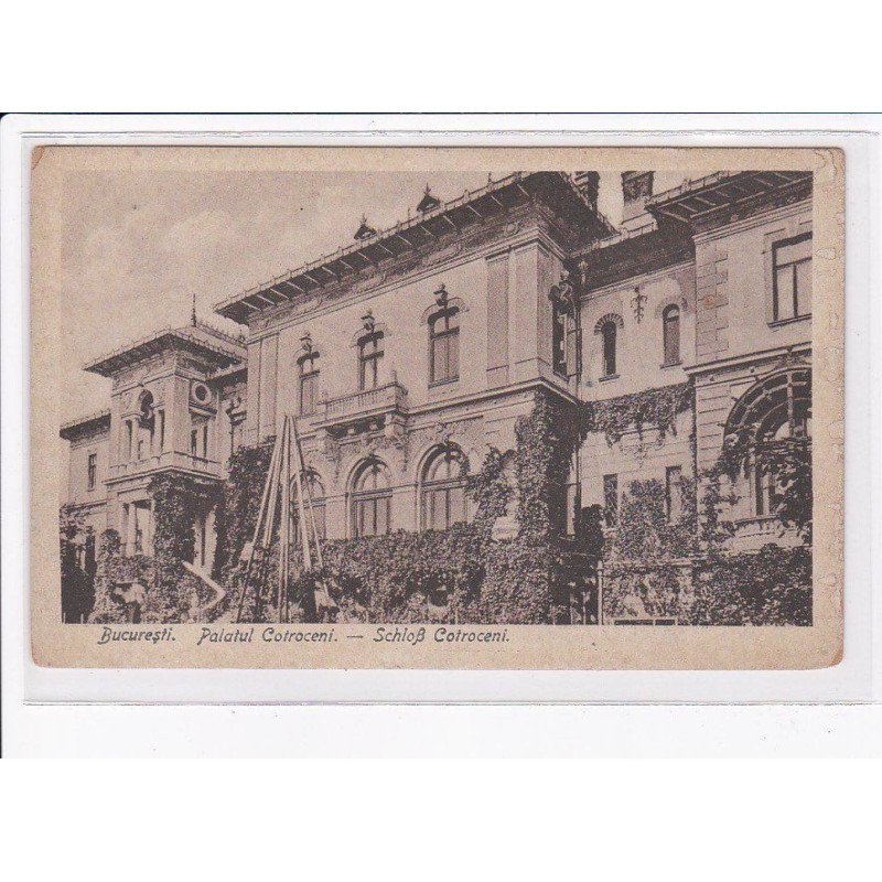 ROUMANIE: palatul cotroceni, schloss cotroceni ( chateau ) - état