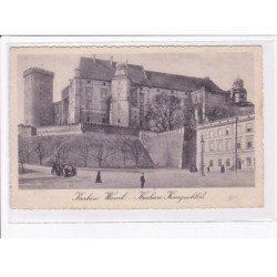 POLOGNE: KRAKOW: CRACOVIE: wawel, krakau konigsschlss  ( chateau )- très bon état