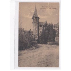 POLOGNE: BIALOWIES, russland, schlossturm mit russ wappen ( chateau ) - très bon état