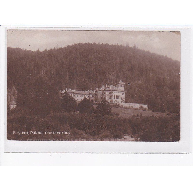 ROUMANIE: ROMANIA: busteni, palatul cantacuzino ( chateau ) - très bon état