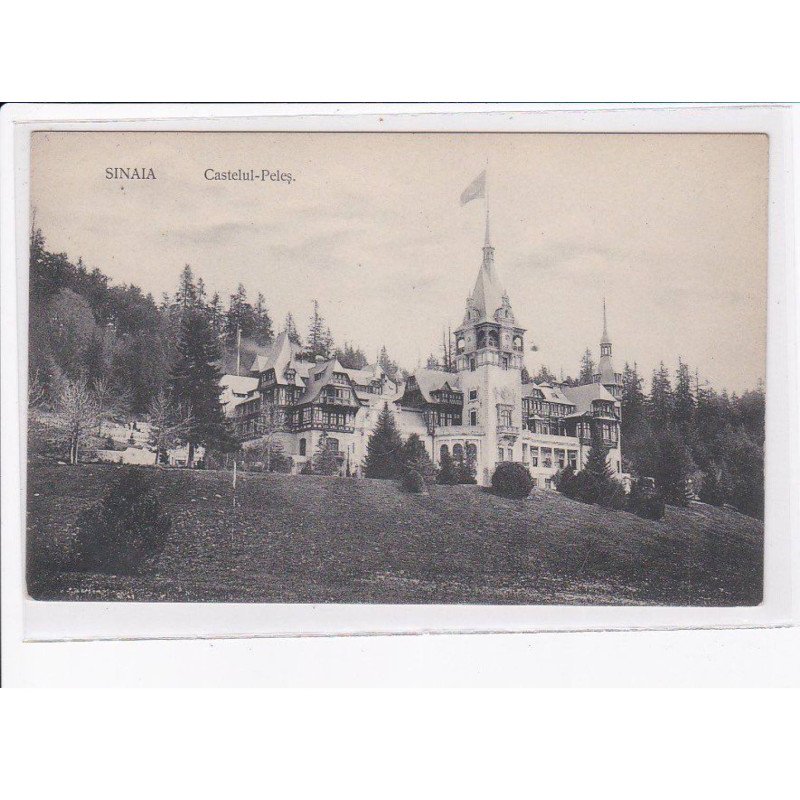 ROUMANIE: ROMANIA: sinaia castel-peles ( chateau ) - très bon état