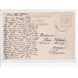 ROUMANIE: ROMANIA: busteni, palatul cantacuzino ( chateau ) - très bon état