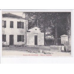 ALGERIE: EL-HANNSER: domaine, postes et téléphones - très bon état