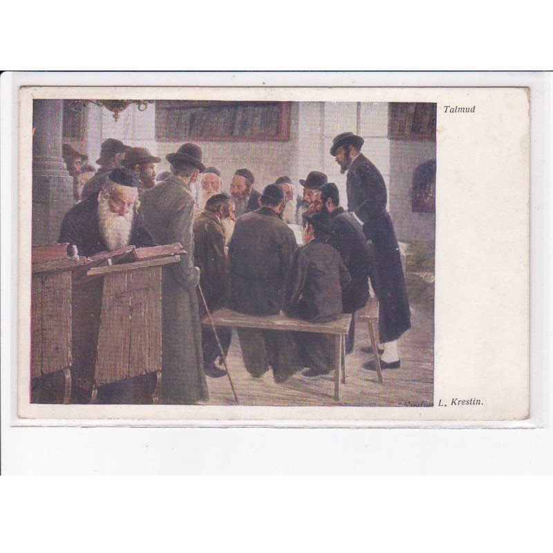 JUDAÏCA: talmud, L. Krestin - très bon état