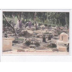 ALGER: cimetière el-kattar, enterrement d'un enfant musulman - très bon état