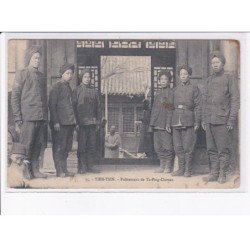 CHINE: tien-tsin, policemans de ta-ping-chouan - état